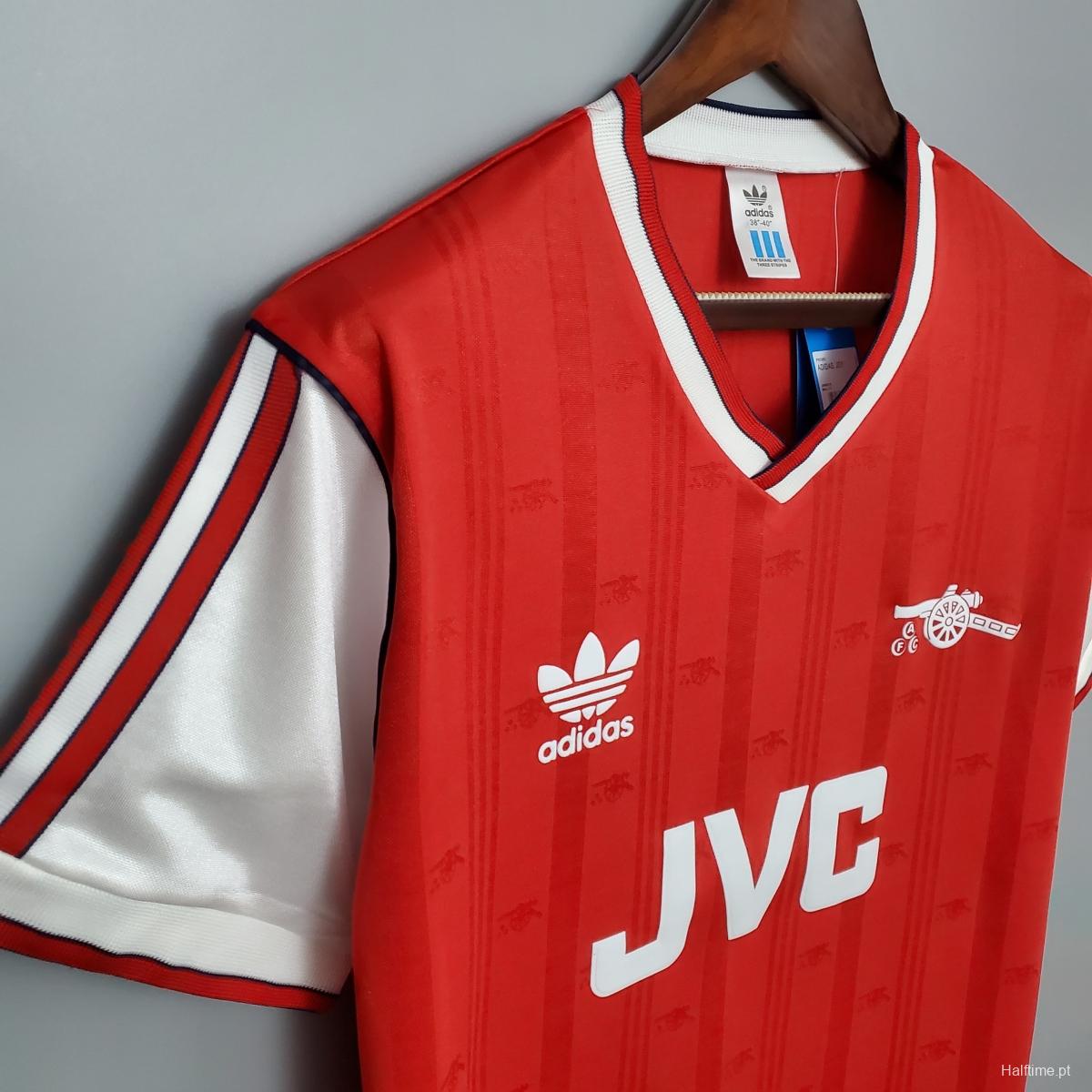 Retro 88/89 Arsenal home Soccer Jersey