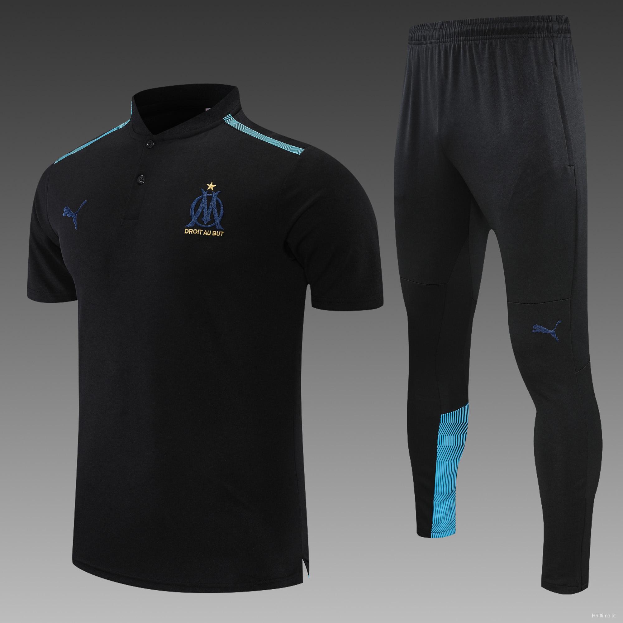 Olympique de MarseillePOLO kit Black (not supported to be sold separately)