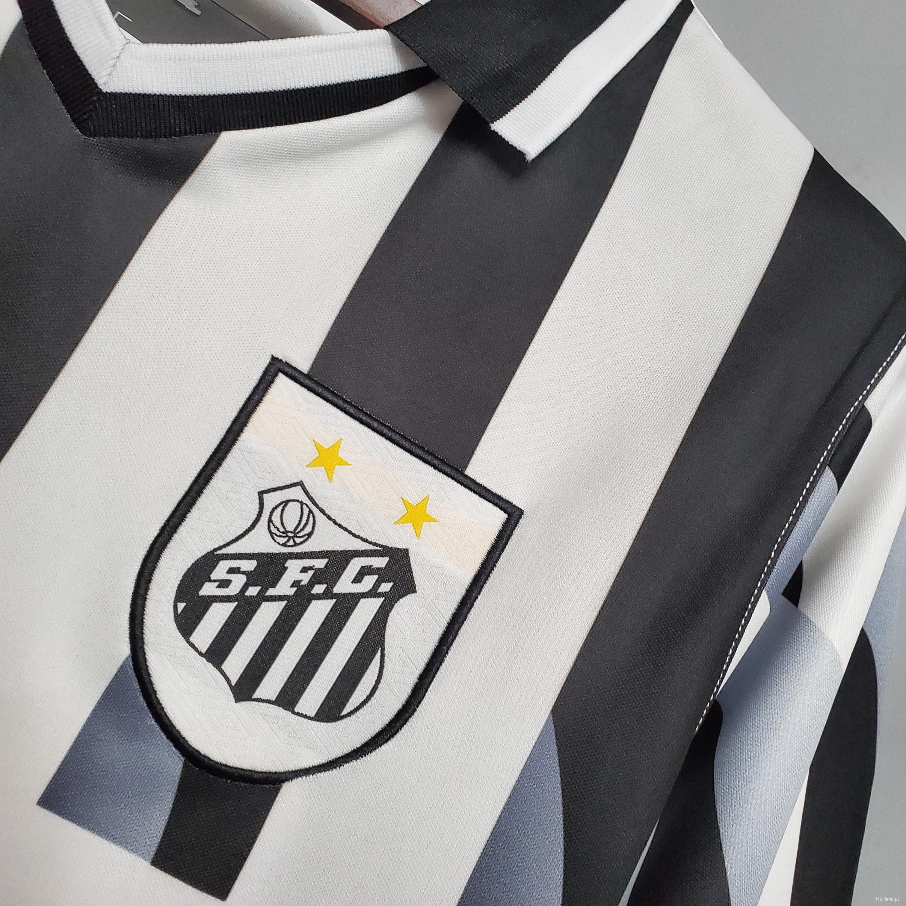 Retro Santos 1998 away Soccer Jersey