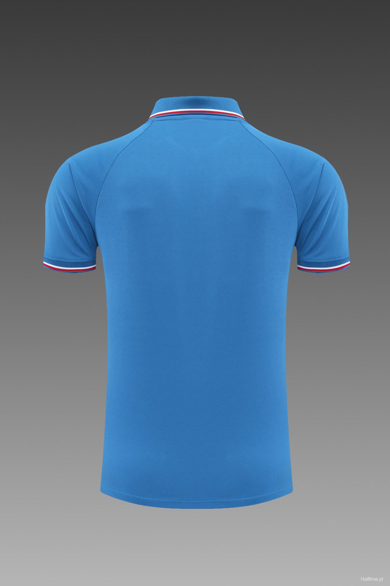 Atletico Madrid POLO kit Blue red and white stripes (not supported to be sold separately)