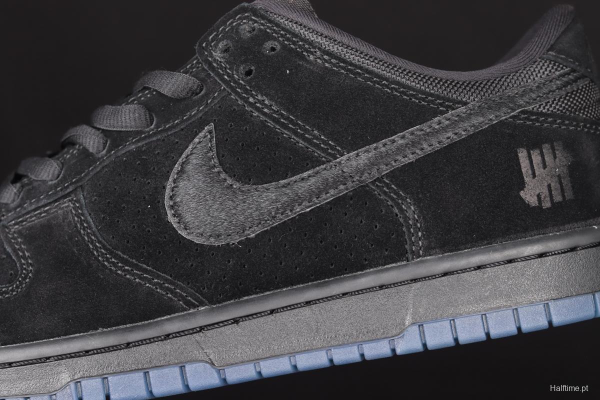 UNDFEATED x NIKE DUNK Low black soul color dunk series low-side leisure sports skateboard shoes DO9329-001