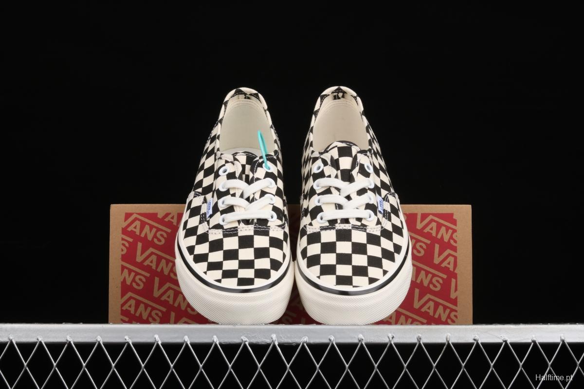 Vans Old Skool Anaheim blue standard four-hole low-side checkerboard vulcanized casual shoes VN0A38ENOAK