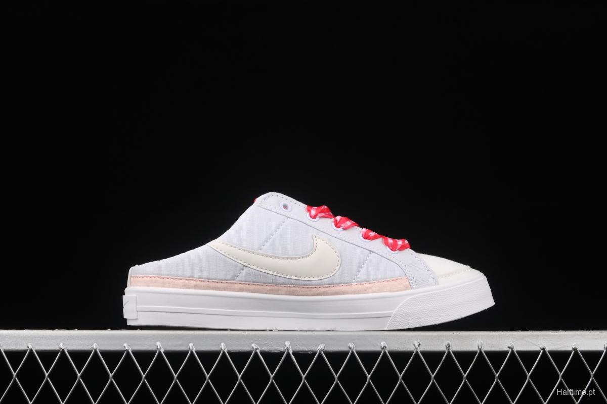 NIKE Court Legacy Mule classic retro fashion street canvas leisure half-drag DJ5058-011