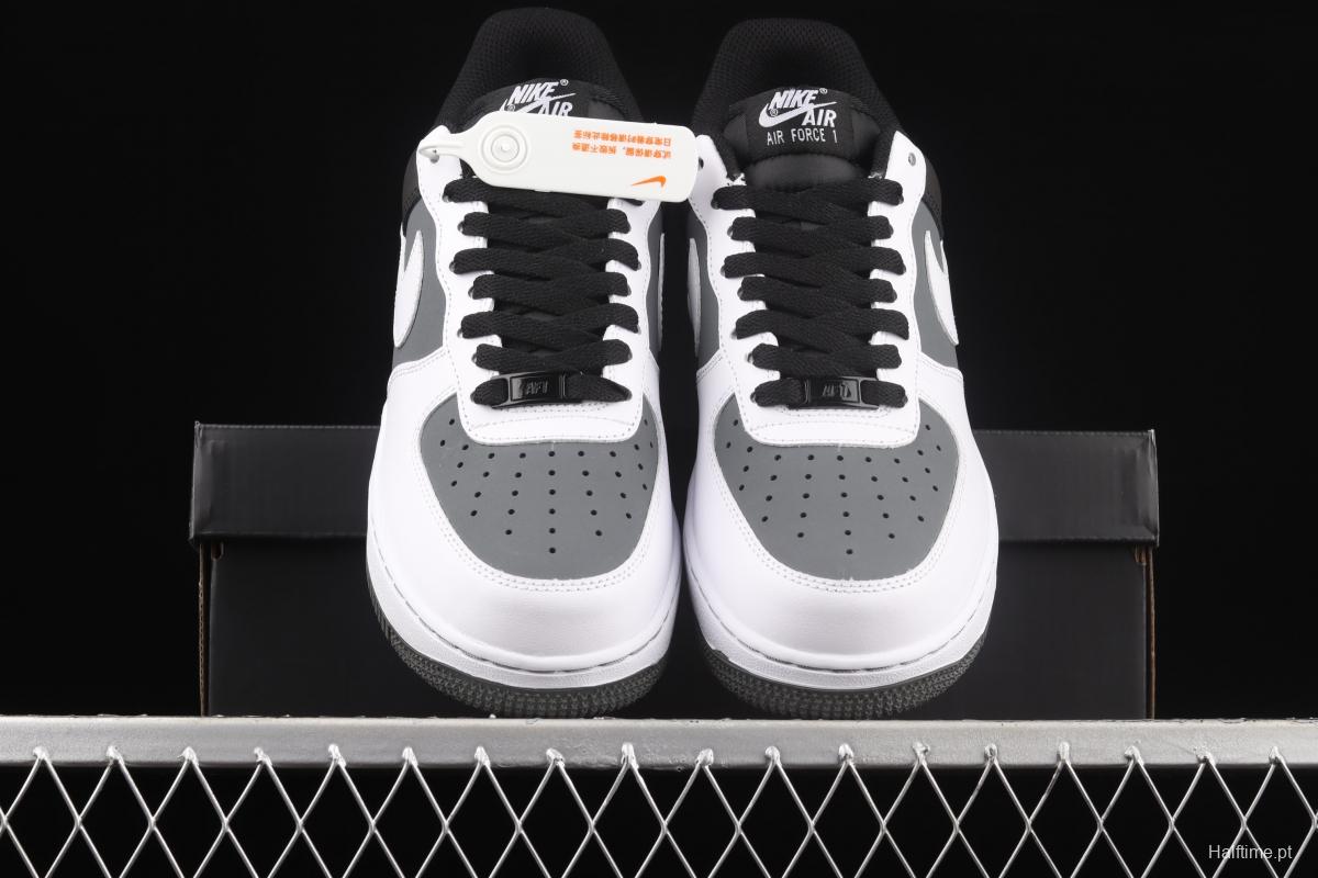 NIKE Air Force 1 Low Camcorder camera black and white gray low-top sports leisure board shoes GD5060-755