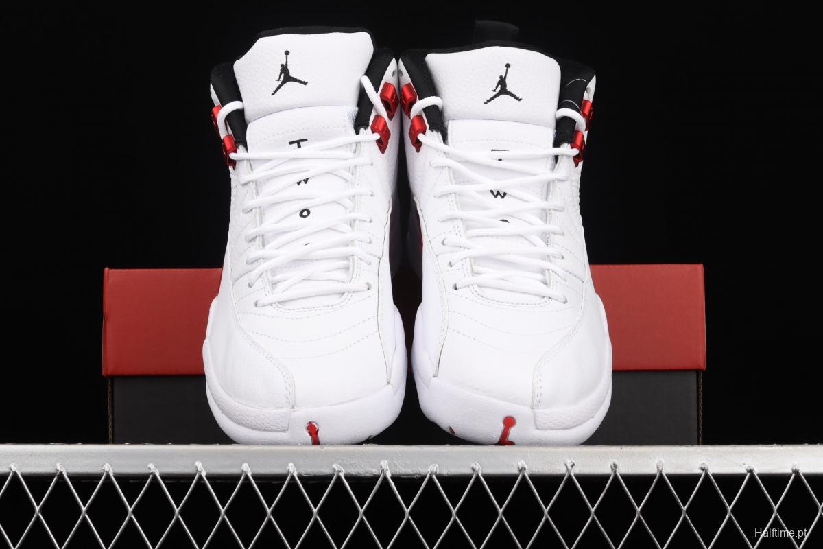 Air Jordan 12 Twist 2 2 White and red CT8013-106