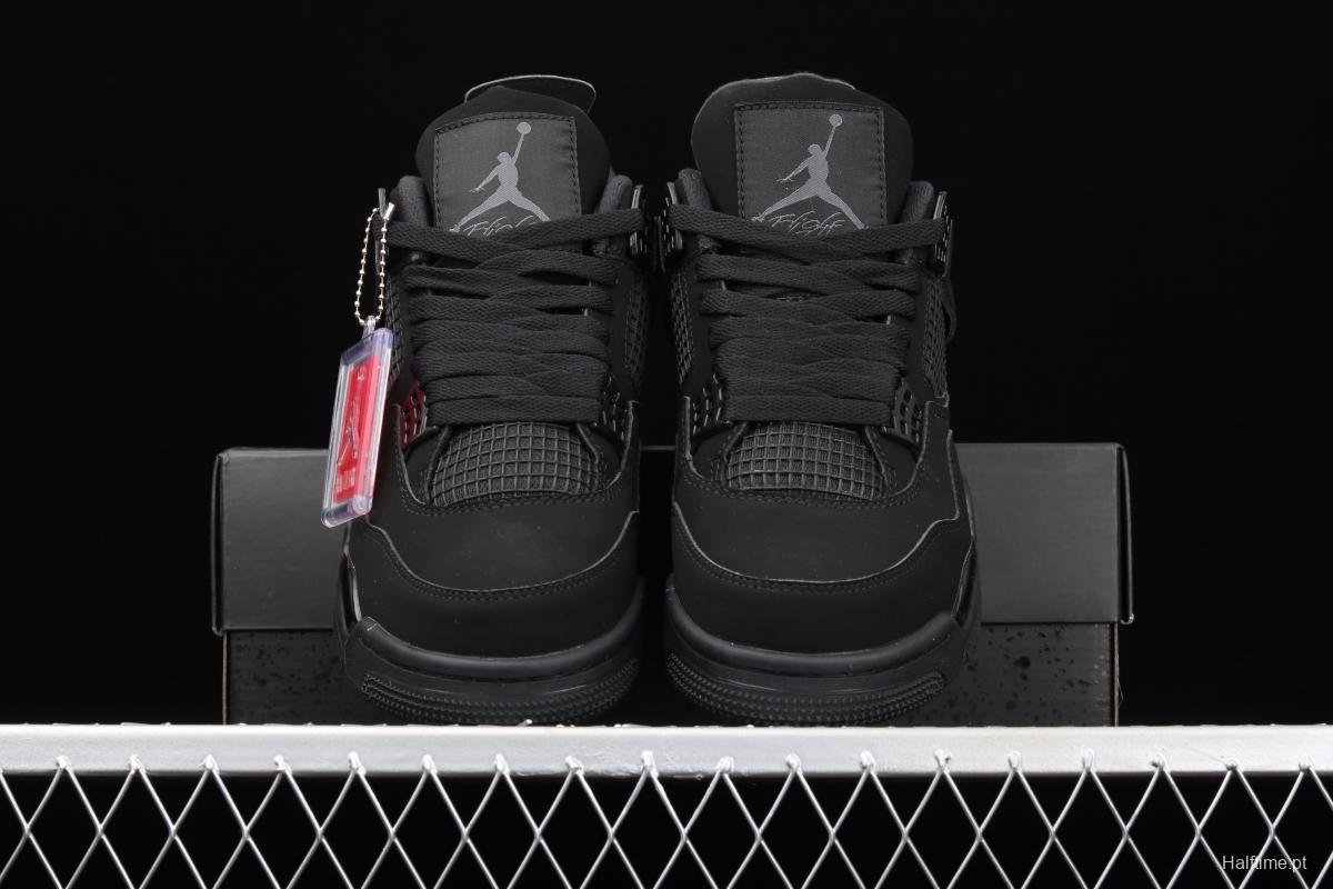 Air Jordan 4 Black Cat black cat headlayer real standard CU1110-010