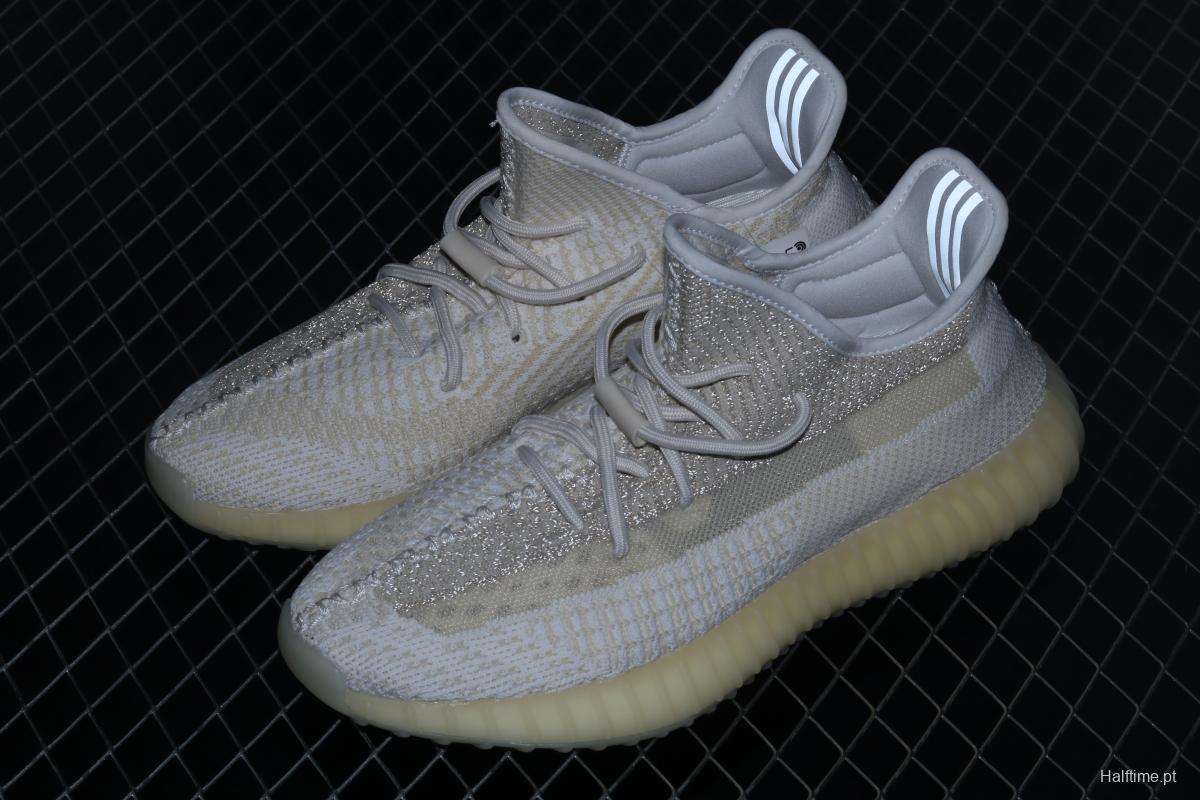 Adidas Yeezy Boost 350 V2 FZ5246 Darth Coconut 350 second generation new oxidized swan splicing full sky star color match BASF Boost original