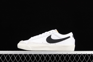 NIKE Blazer Low'77 Vintage Trail Blazers Leather Leather low-top Leisure Board shoes DA6364-101