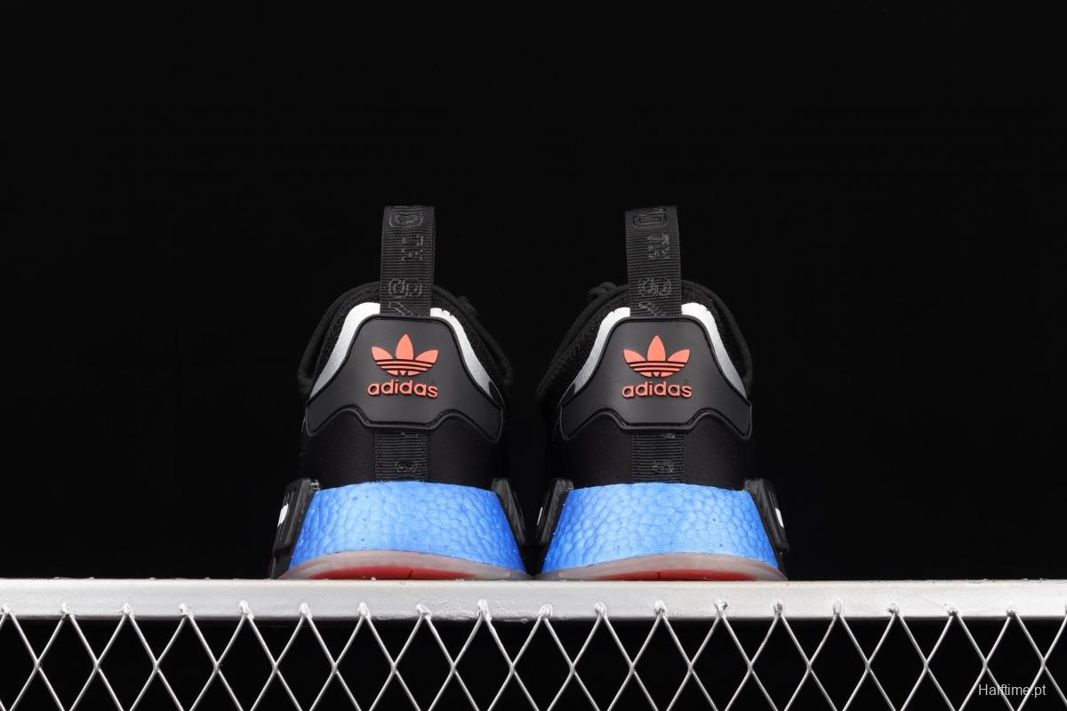 Nasa x Adidas ZX 2K Boost FX6819 joint clover popcorn vintage running shoes