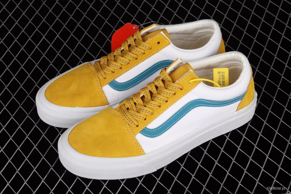 Vans Old Skool official website correct version 2021 orange soda 2.0low-top casual board shoes VN0A38G19XF