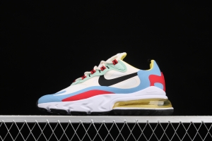 NIKE Air Max 270React new high-frequency mesh function half-palm air cushion running shoes AT6174-002