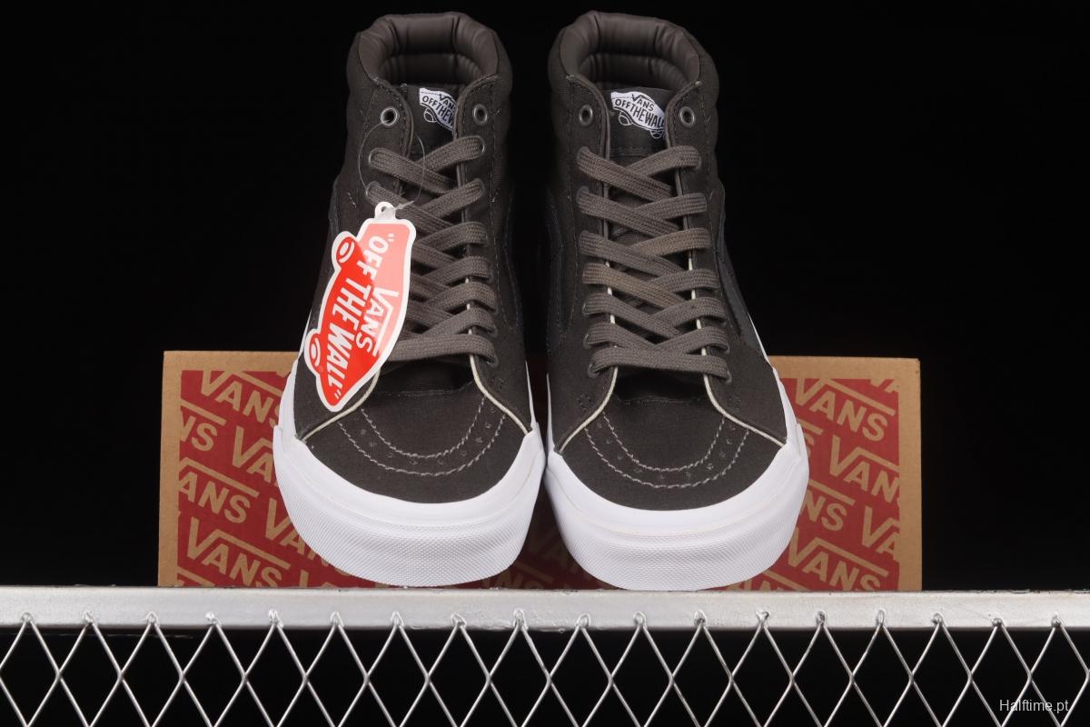 Vans Sk8-Hi Slim classic haze grey high top casual board shoes VN0A38F7POT