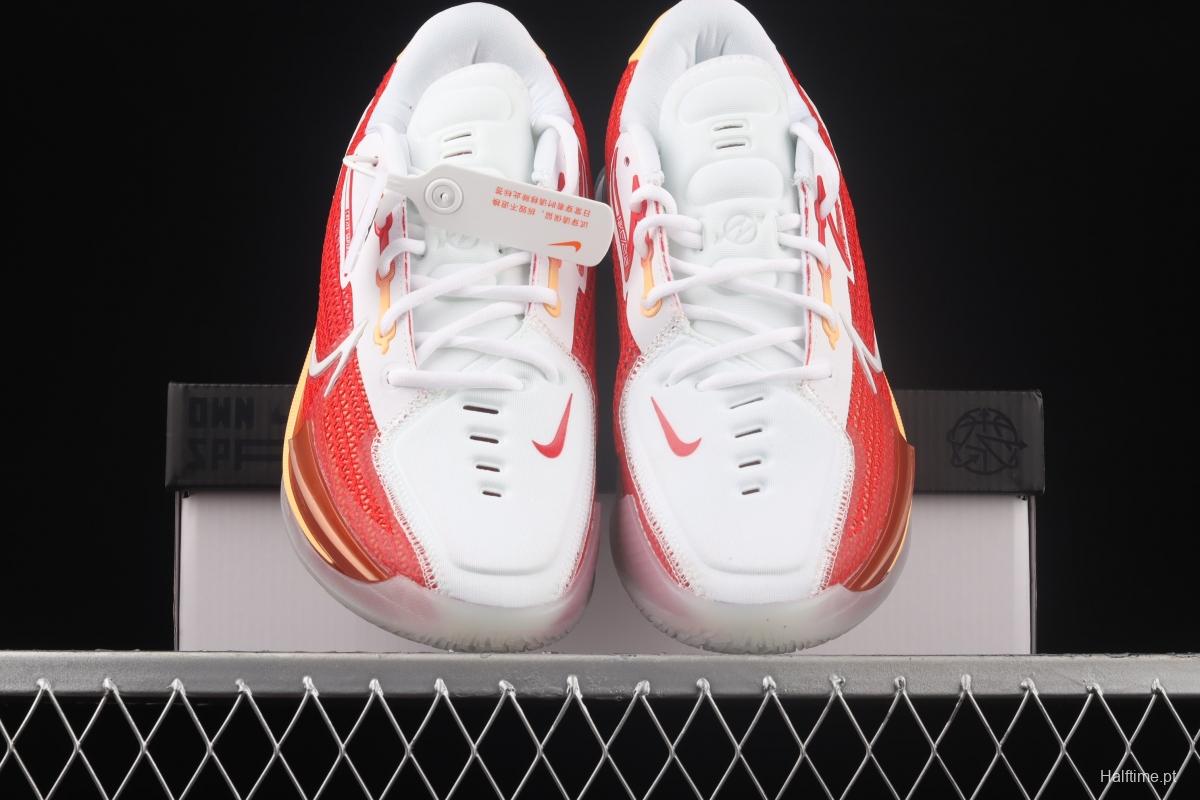 NIKE Air Zoom G.T.Cut EP first white and red actual combat series basketball shoes CZ0176-100