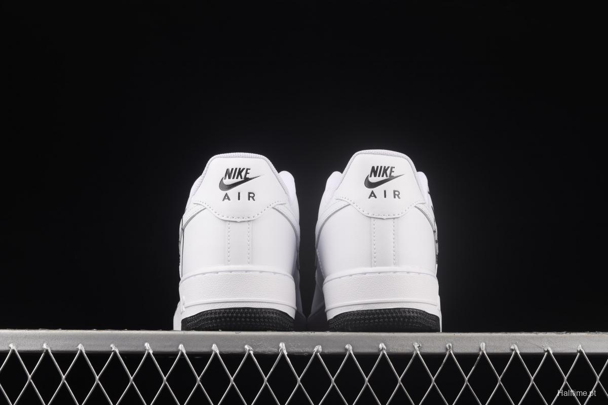 NIKE Air Force 11607 Lv8 ND Have A Good Day Air Force smiley face series low-top casual board shoes BQ9044-100