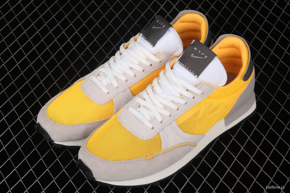NIKE Daybreak Type N.354 deconstructs waffle casual running shoes CJ1156-800
