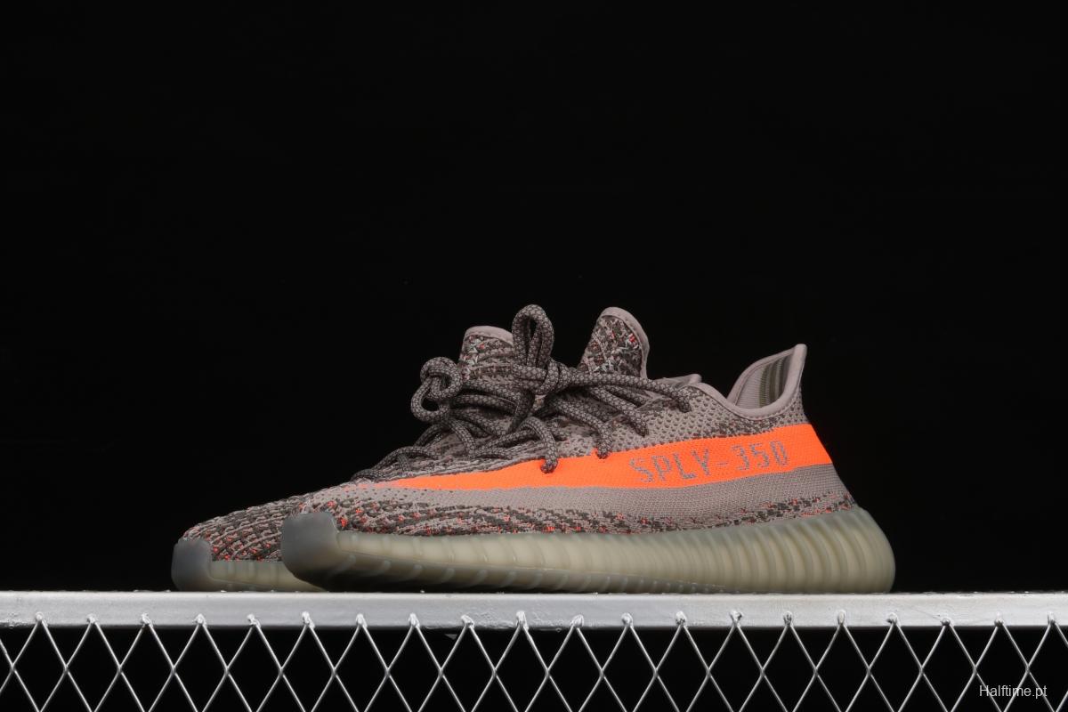 Adidas Yeezy 350V2 Real Boost Basf BB1826 das coconut 350 second generation gray orange BASF popcorn