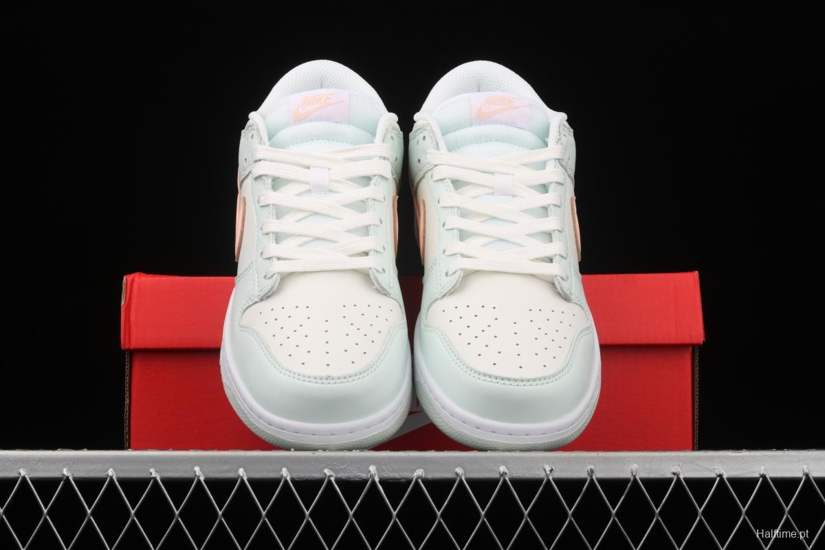 NIKE SB DUNK Low dunk series peppermint green color matching low-side leisure sports skateboard shoes DD1503-104