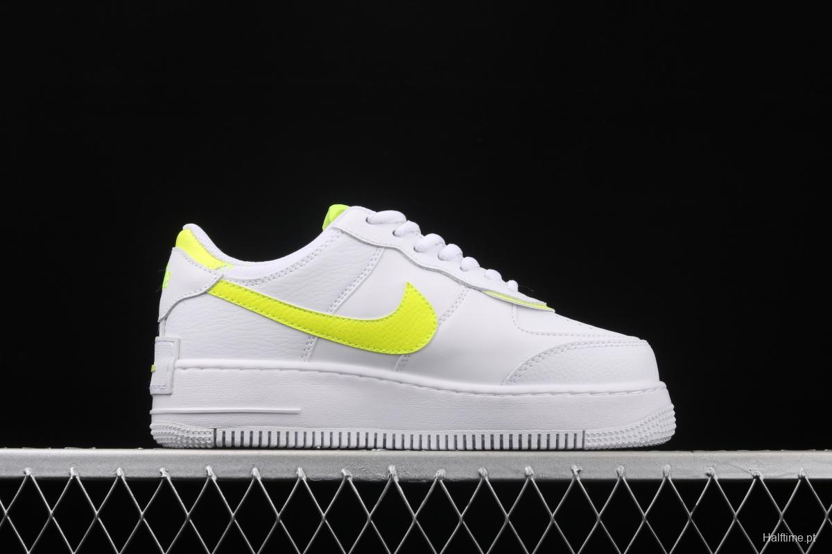 NIKE Air Force 1 ShAdidasow light weight heightened low-top 100-top board shoes CI0919-104