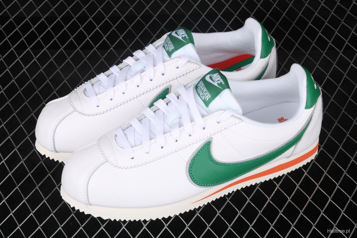 Stranger Things x NIKE Classic Cortez QS strange tale A joint name retro Forrest Gump running shoes CJ6106-100