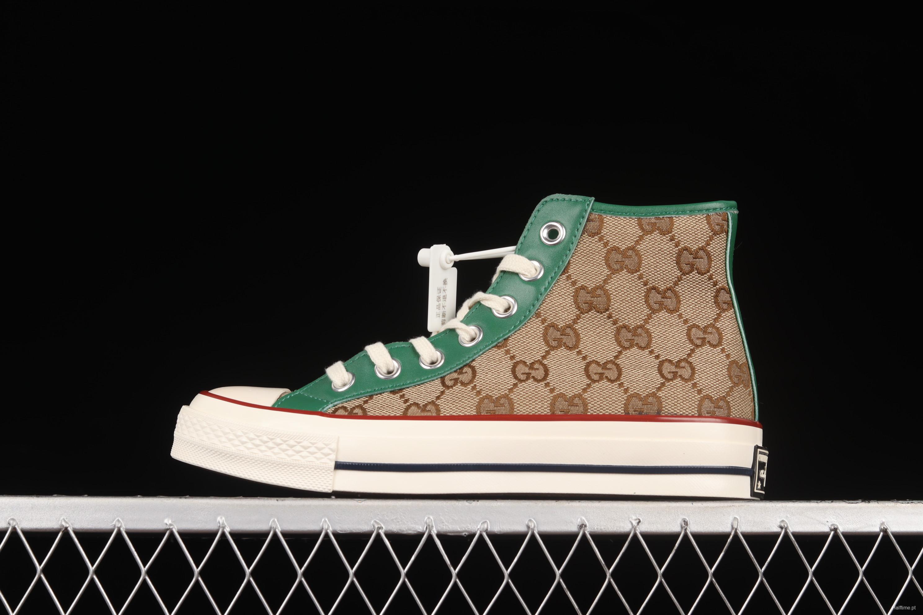 Remake Con Gucci x Converse Converse Trend High Top Casual Sneakers 169769C