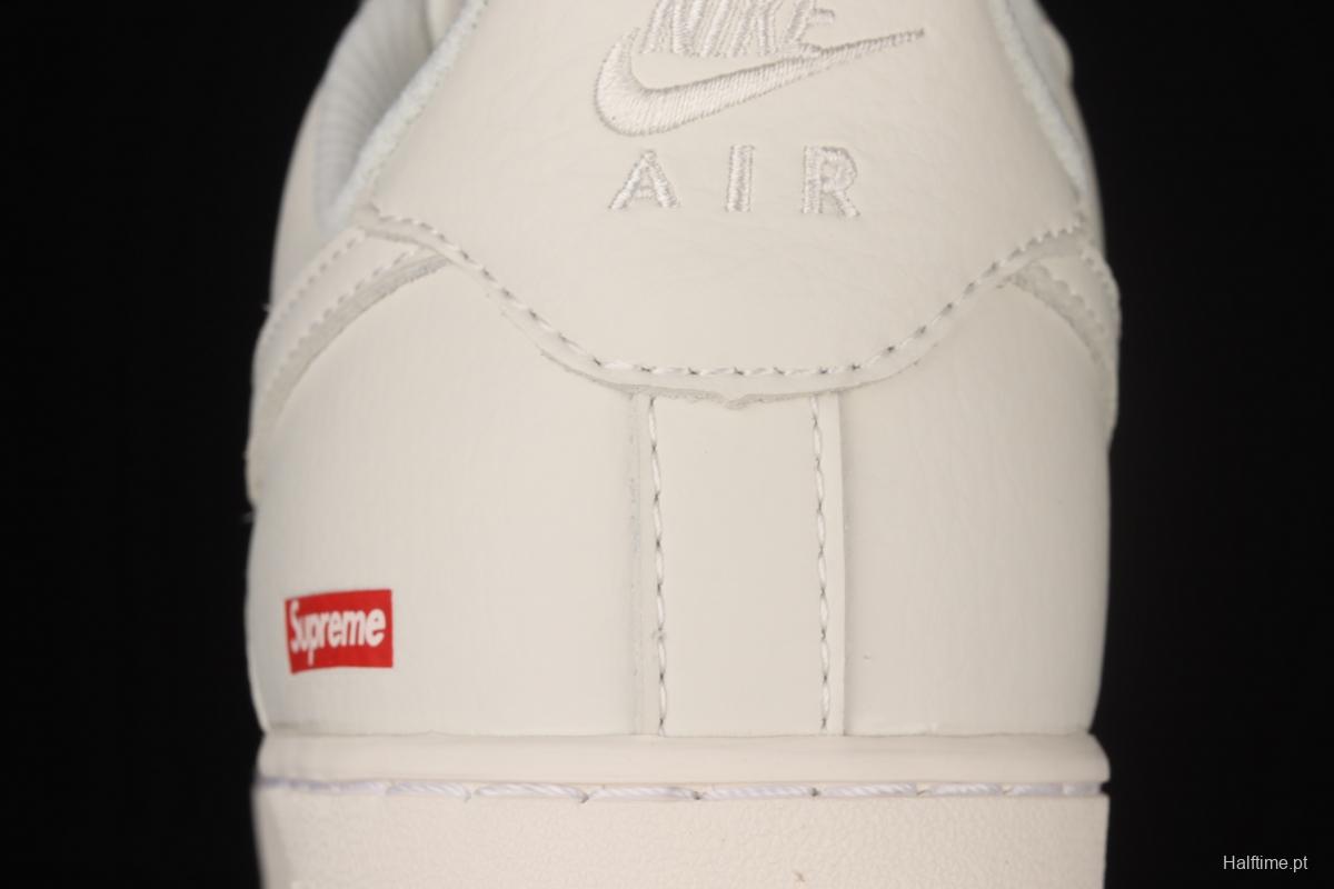 Supreme x NIKE Air Force 1y07 Air Force Joint style low-top Sports Leisure Board shoes CU9225-126