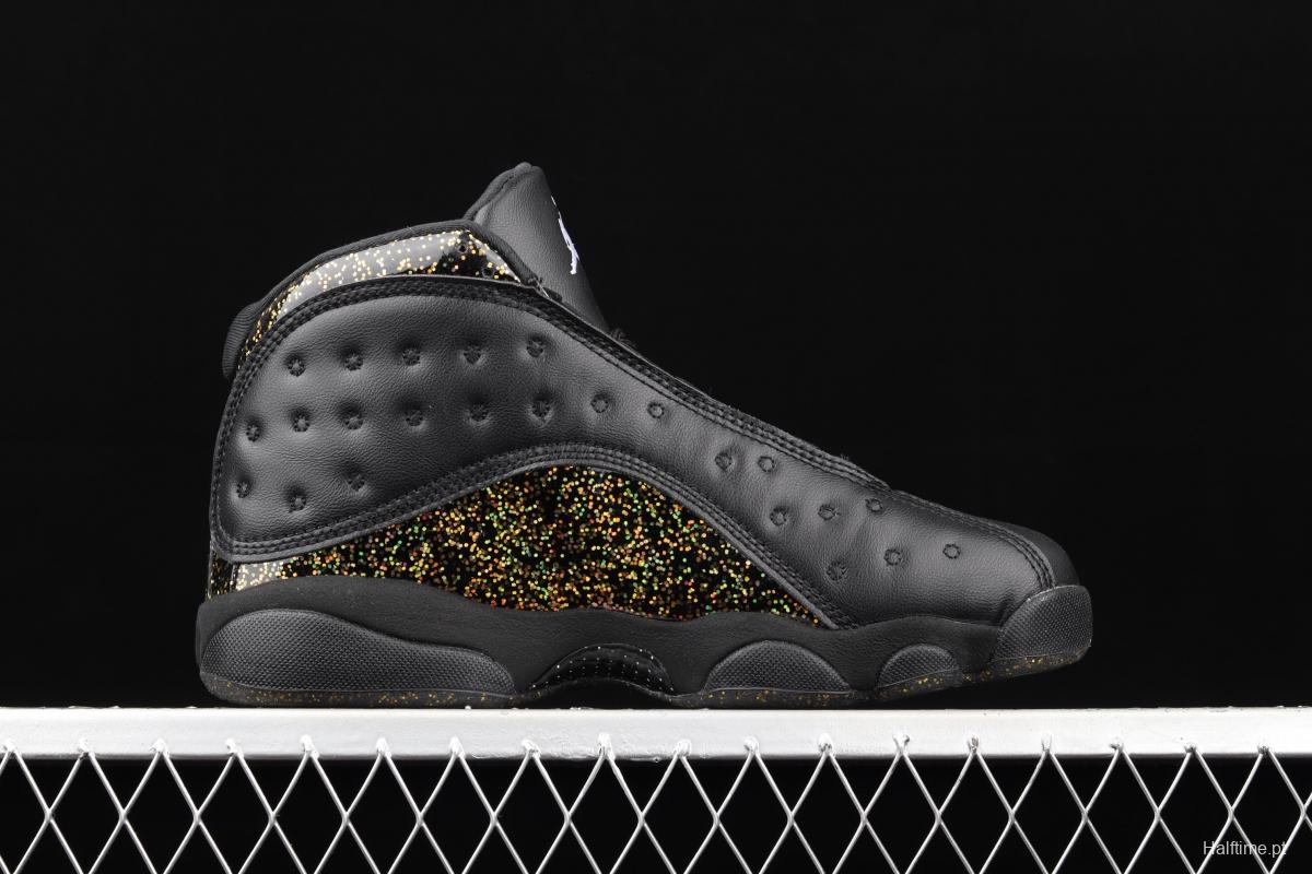 Air Jordan 13 GS Black Gold 3 3 Black Star DC9443-007