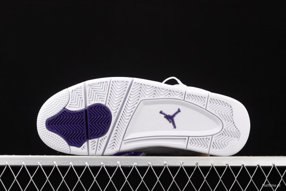 Air Jordan 4 Court Purple White and Purple CT8527-115