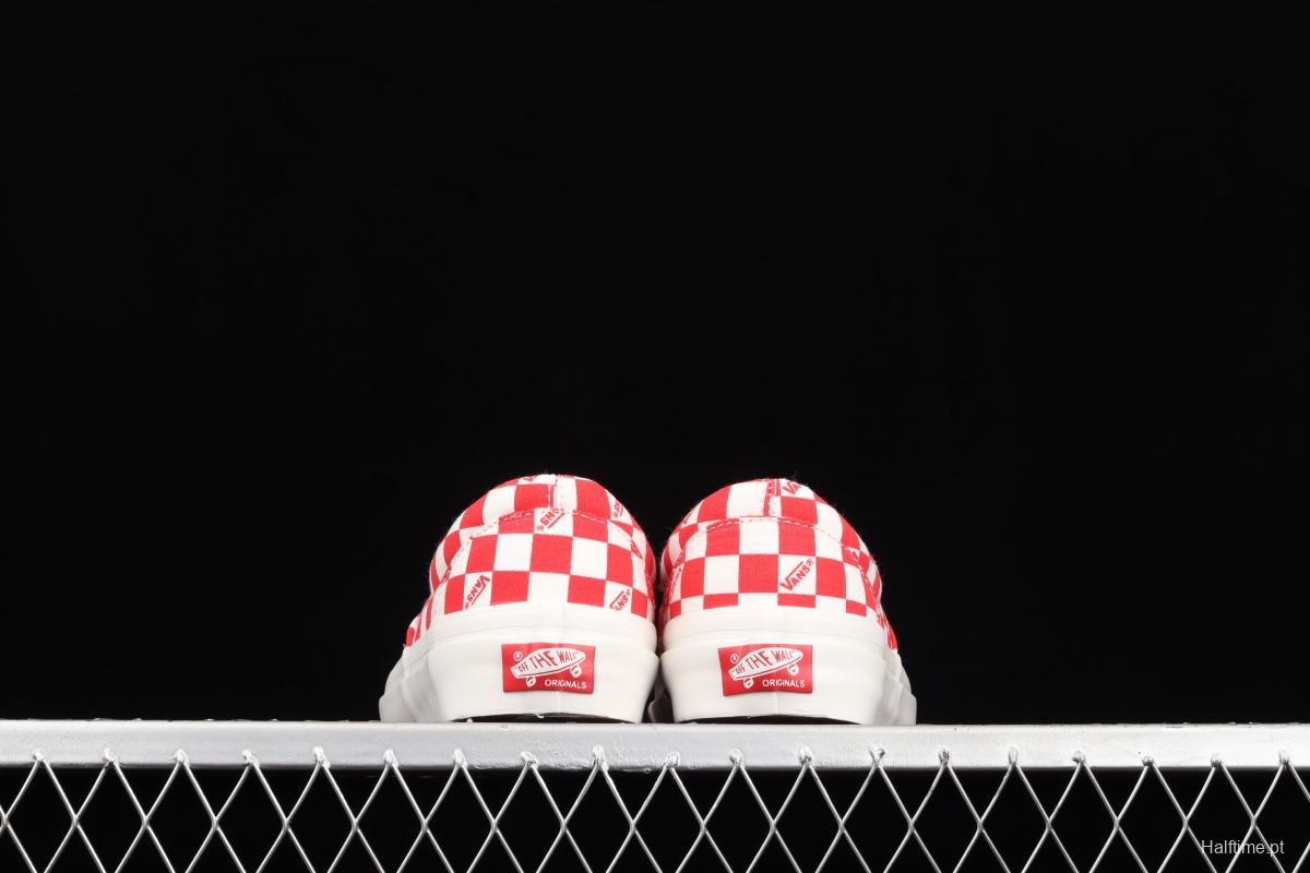 Vans Vaul OG Era LX high-end branch line series checkerboard element low upper board shoes VN0A3CXN9V9