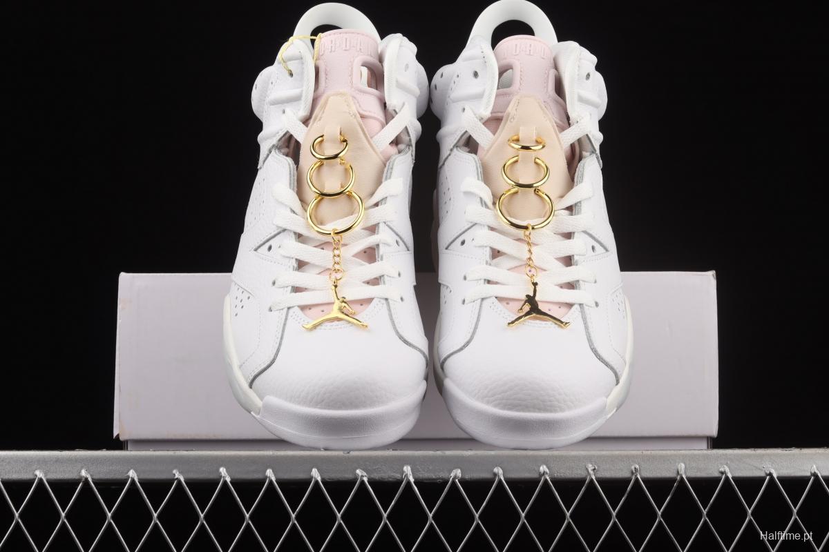 Air Jordan 6 Retro Gold Hoops tomorrow exclusive DH9696-100