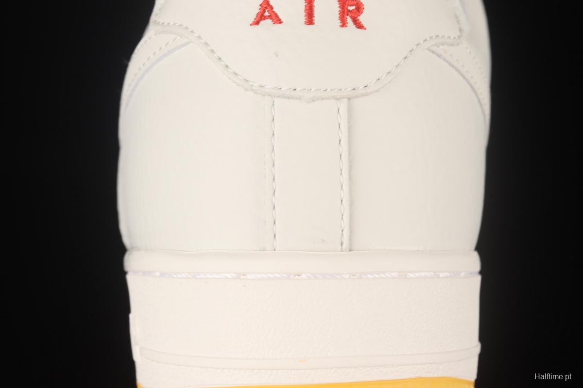NIKE Air Force 1x 07 Low beige yellow Phoenix Suns city limited low-top casual board shoes HQ8863-996