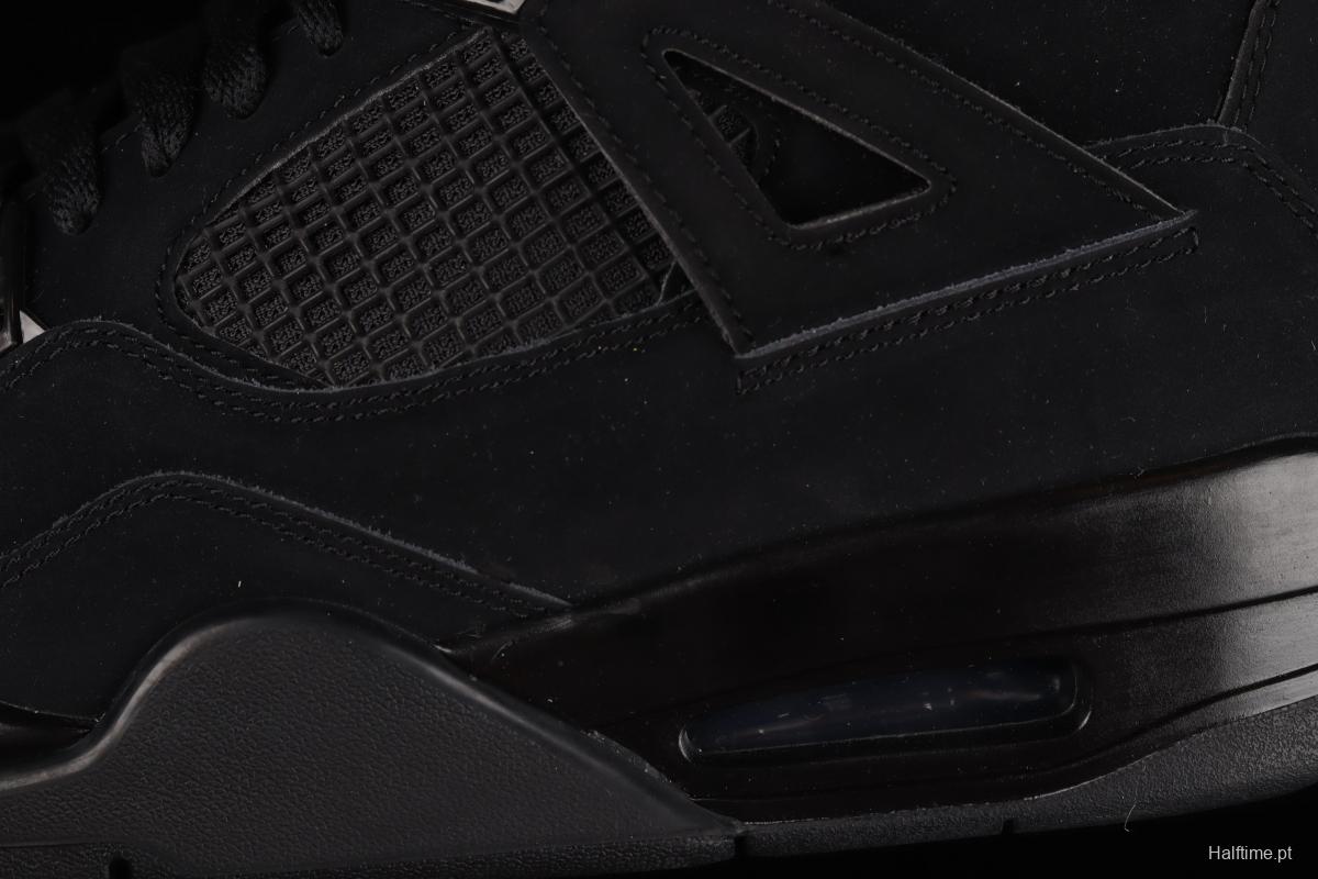 Air Jordan 4 Retro Black Cat black cat head frosted CU1110-010