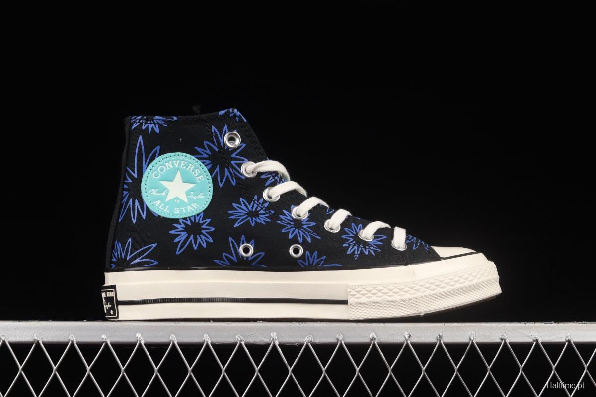 Converse ChuNIKE Taylor spring 2022 new earth graffiti impact color high-top casual board shoes 172824C