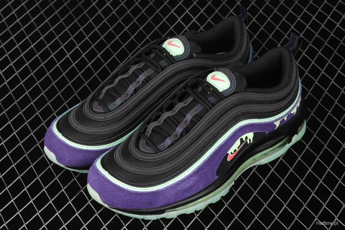 NIKE Air Max 97 Halloween theme bullet air cushion running shoes DC1500-001