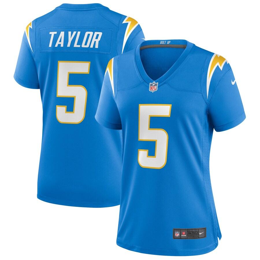 Women's Tyrod Taylor Powder Blue Player Limited Team Jersey