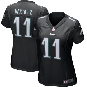 Women's Carson Wentz Black Event Player Limited Team Jersey