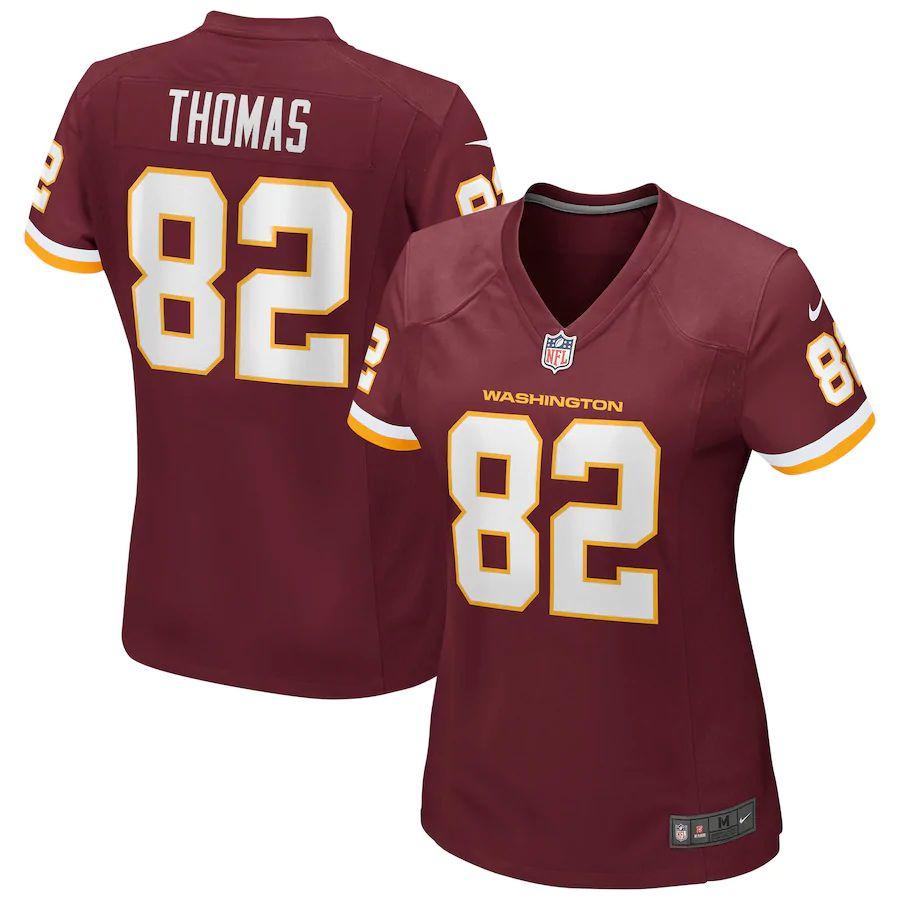 Women's Logan Thomas Burgundy Player Limited Team Jersey