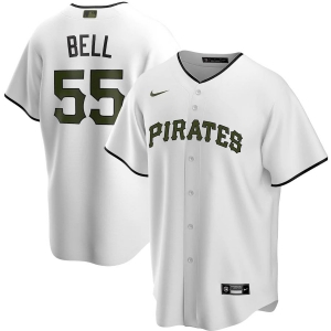 Youth Josh Bell White Alternate 2020 Player Team Jersey