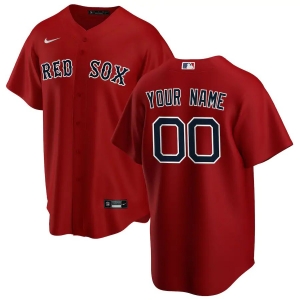 Men's Red Alternate 2020 Custom Team Jersey