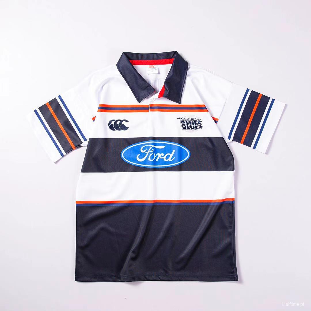 Auckland Blues 1996 Mens Retro Rugby Jersey