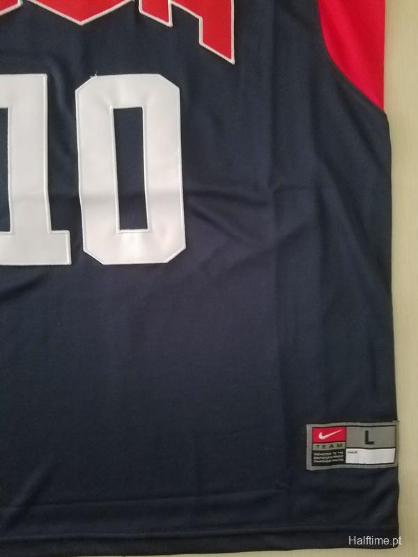 Kobe Bryant 10 Dark Blue USA Basketball Jersey