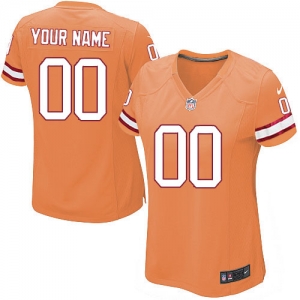 Women's Custom Orange Alternate Team Jersey