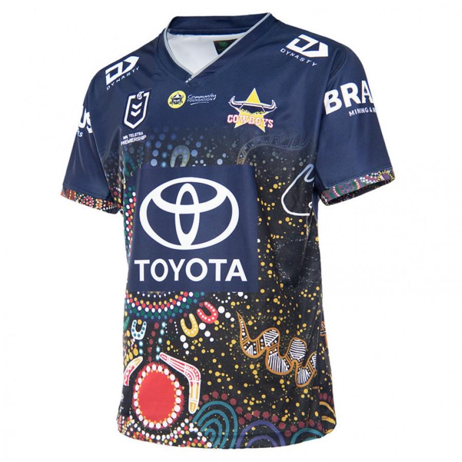 North Queensland Cowboys 2021 Men's Indigenous Rugby Jersey