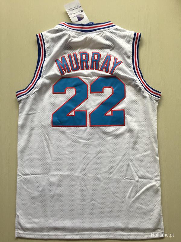 Bill Murray 22 Movie Edition White Basketball Jersey