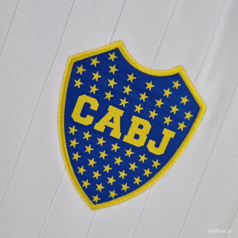 22/23 Boca Juniors Pre-Game Uniform White