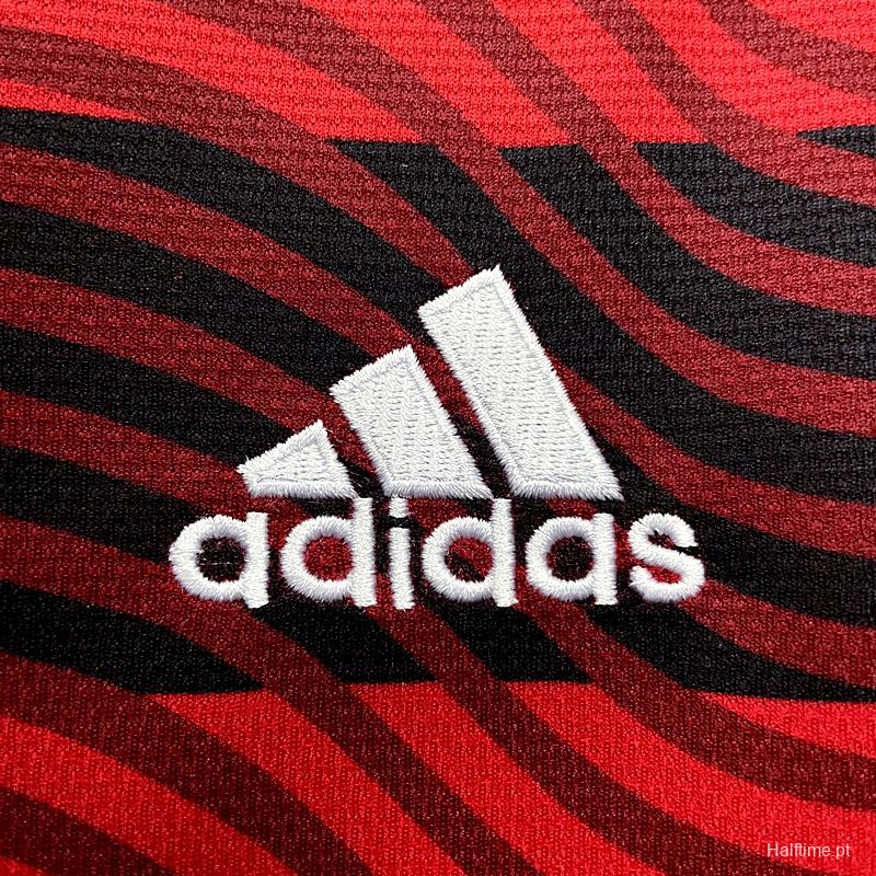 22/23 Flamengo Home  Soccer Jersey