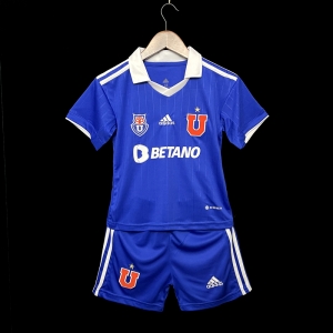 22/23 Chile Universidad De Home Kids 16-28 Soccer Jersey