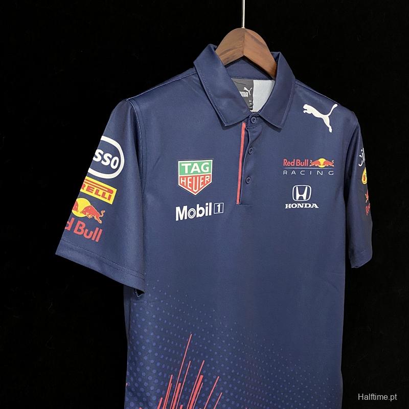 F1 Red Bull Round Neck Racing POLO