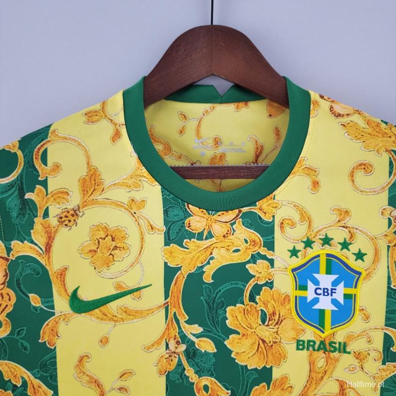 2022 Brazil Special Edition Yellow Green Flower - Halftime