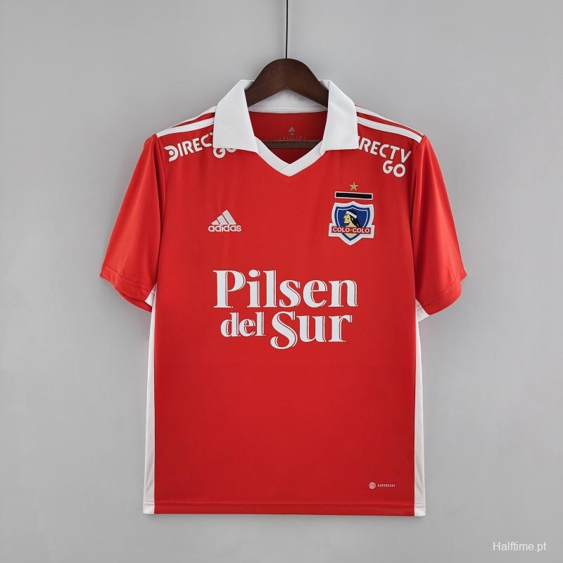 22/23 Colo Colo Red Jersey