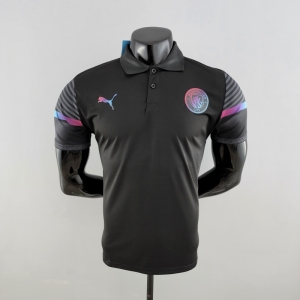 22/23 POLO Manchester City Black Jersey